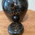 Ceramic Vintage Chinoiserie Stoneware Black Glazed Vessel / Ginger Jar With Lid For Sale - Image 7 of 12