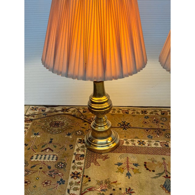 Vintage Stiffel Table Lamps - a Pair For Sale - Image 9 of 12