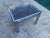 Very rare and beautiful set of three nesting coffee tables in very good condition Minimal signs of wear Chrome-plated...