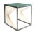Gold Small AEGIS 001 Side Table by Ziad Alonaizy For Sale - Image 8 of 8