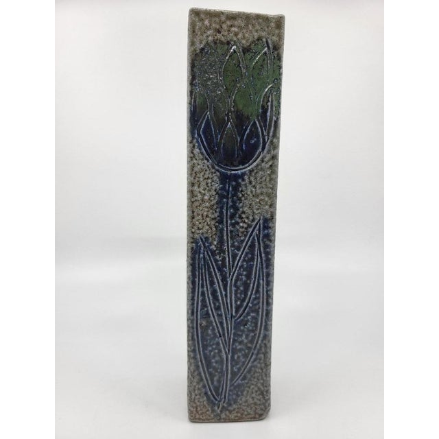 Soliflore Vase in French Sandstone by Jean Claude Monange, 1970 For Sale - Image 9 of 10