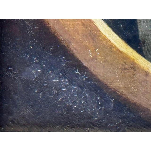 Historic British Painting Portrait of General John Lambert in Armour — Victorian Revival After Robert Walker C1840 For Sale - Image 14 of 17