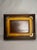 Vintage Hollywood Regency Campaign Style Golden Yellow Leather and Brass Tabletop Picture Frame For Sale - Image 4 of 11