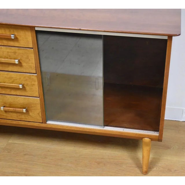 Renzo Rutili Cherry Credenza For Sale - Image 11 of 11
