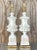 Vintage Italian Neoclassical Glazed Ceramic Urn Table Lamps – A Pair For Sale - Image 9 of 12