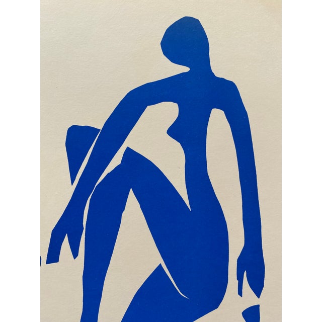 1958 "The Blue Nude - Skipping Rope" Verve Magazine Mourlot Lithograph After Henri Matisse