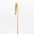 Metal Signed Brassler Co. Art Deco 14k Yellow Gold & Seed Pearl Stick Pin For Sale - Image 7 of 13