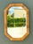 Late 20th Century Vintage Octagonal Wrapped Rattan Frame Mirror For Sale - Image 5 of 15