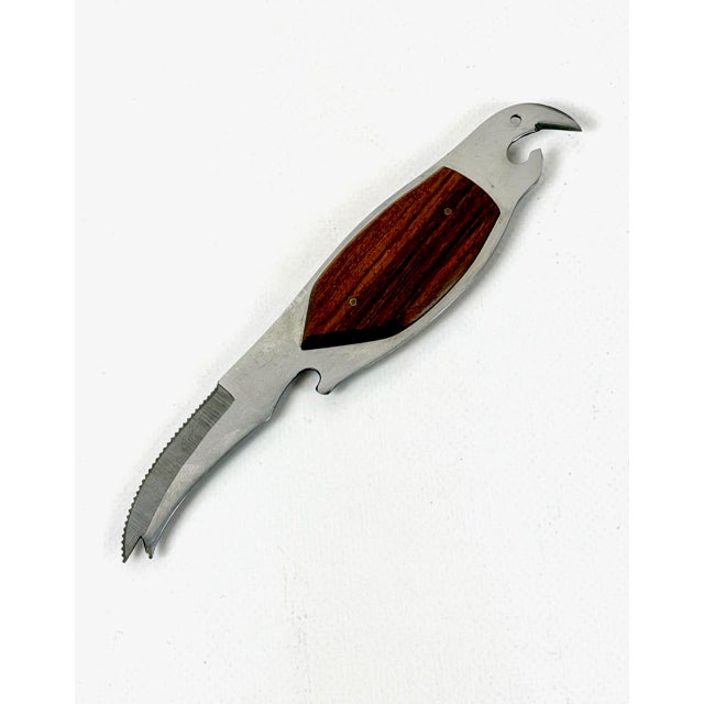 Brown Mid-Century Tiki Parrot Bottle Opener, 1960s For Sale - Image 8 of 8