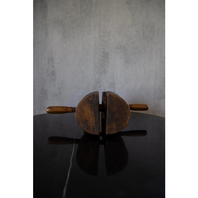 Antique Wooden Millinery Mold Stretcher For Sale - Image 4 of 8