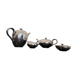 Mid-Century Ceramic Tea and Coffee Service, Set of 4