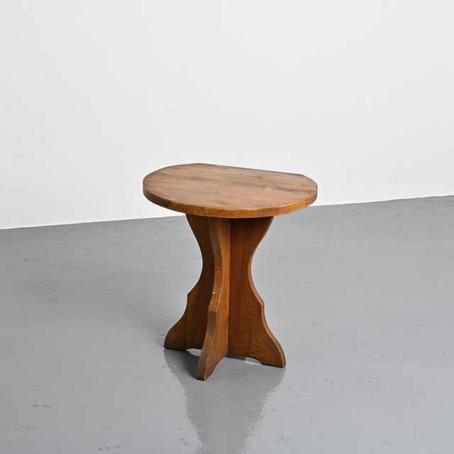 Wood Wall Table, French Alps, 1970 For Sale - Image 11 of 11
