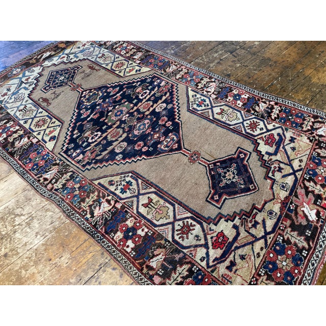 Antique Bidjar Rug, 1890s For Sale - Image 6 of 18