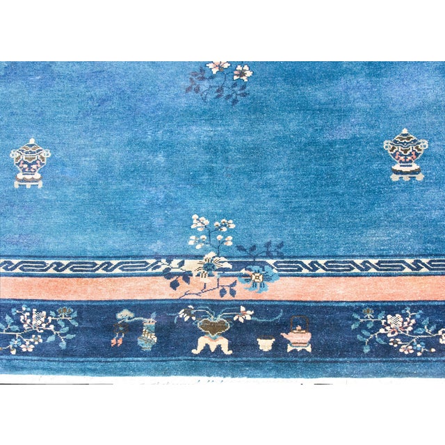 Textile Early 20th Century Chinese Art Deco Rug For Sale - Image 7 of 15