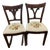 1950s Drexel Chairs With Needlepoint Seats For Sale