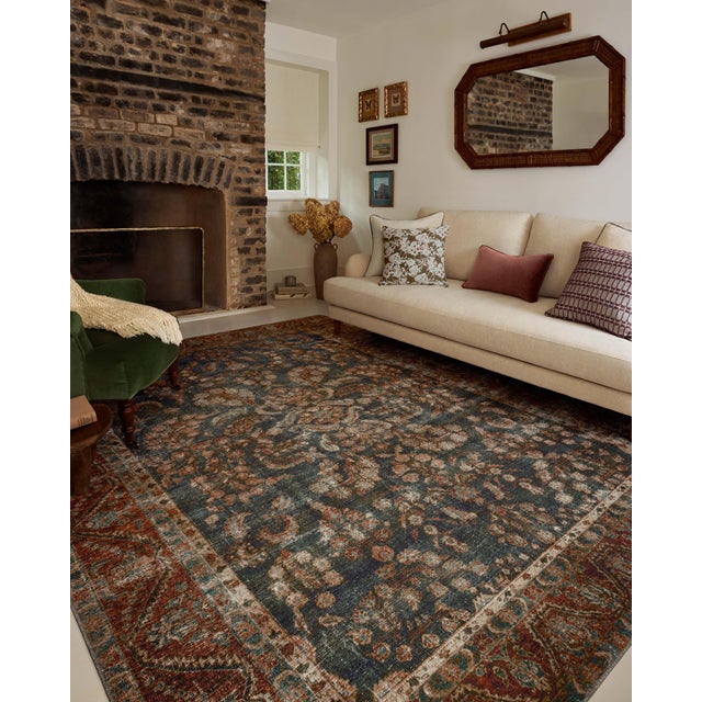 Highly durable and smooth underfoot, the Jules Collection captures the classic spirit of the Chris Loves Julia x Loloi rug...