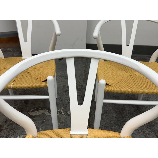 Modway Amish Wood Rope Side Chairs, Set of Three For Sale In San Francisco - Image 6 of 12