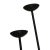 French Wall Sconces in Black Iron with 7 Arms, 1920s, Set of 2 For Sale - Image 4 of 5
