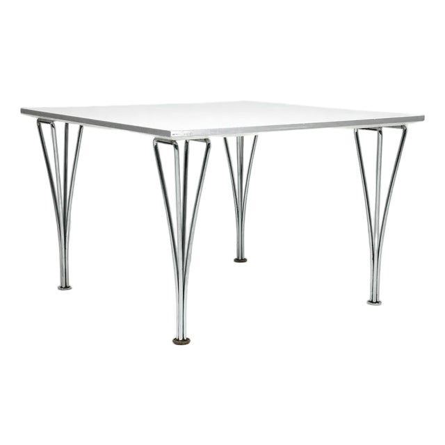 1990s Fritz Hansen Coffee Table by Bruno Mathsson & Piet Hein Super Square For Sale