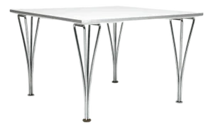 1990s Fritz Hansen Coffee Table by Bruno Mathsson & Piet Hein Super Square