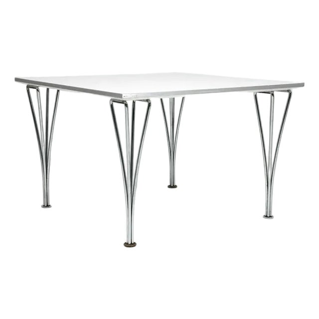 Fritz Hansen by Bruno Mathsson & Piet Hein Super Square Coffee Table For Sale