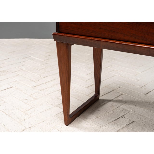 1960s Kai Kristiansen Rosewood Console For Sale - Image 12 of 13
