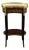 20th Century Louis XVI Pedestal Table in Mahogany and Gilt Bronze, 1940s For Sale