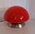 Vintage Table Lamp with Metal Base, Touch Sensor and Red Glass Shade, 2010s, in Very Good conditions. Designed from 2000...