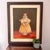 Mid 20th Century Agapito Labios Mexican Girl Folk Art Painting Oil on Canvas For Sale - Image 10 of 11