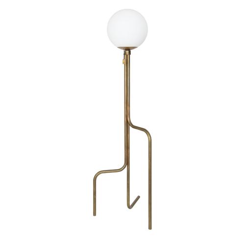 Strapatz Floor Lamp in Brass and Glass by Sabina Grubbeson for Konsthantverk For Sale - Image 6 of 8