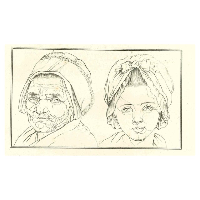 Thomas Holloway, Portrait, Original Etching, 1810 For Sale