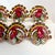 Vintage Boho Chic Americana Arts & Crafts Enameled Tole Turkey Napkin Ring - Set of 8, Thanksgiving For Sale - Image 6 of 6