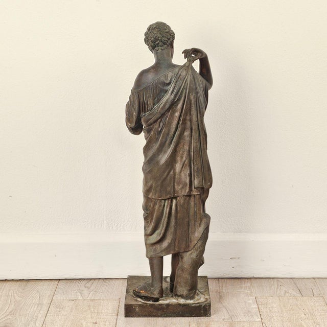 19th Century Grand Tour Reproduction of Ancient Roman Statue For Sale In San Francisco - Image 6 of 8
