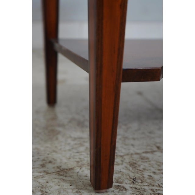 Italian Neoclassical 1 Drawer Nightstand End Table For Sale - Image 10 of 17