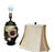 1880s French Barbotine Majolica Vase in the Form of a Lamp For Sale - Image 9 of 12