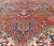 Early 20th Century Antique Colorful Persian Heriz Rug With Geometric Patterns and Intricate Design 8'3"x10'4" For Sale - Image 5 of 8