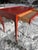 Vintage Chinoiserie Crimson Writing Desk – Hollywood Regency / Postmodern Eclectic For Sale In Chicago - Image 6 of 11
