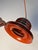 Silver-Orange Pendant Lamp by Carl Thore for Granhaga For Sale - Image 9 of 11