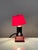 Red Clamp Lamp with Plastic Shade and Switch from Elios For Sale - Image 9 of 11