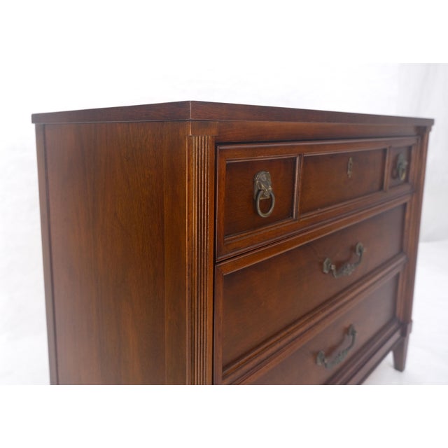 Satinwood 3 Drawers Bachelor Chest Dresser by Century Furniture MINT!