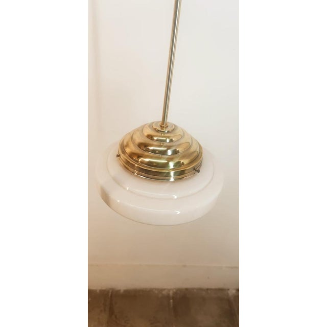 Brass and Glass Ceiling Lamp For Sale - Image 15 of 16