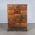 Vintage French Oak Bank of Drawers, 1940s For Sale - Image 6 of 10