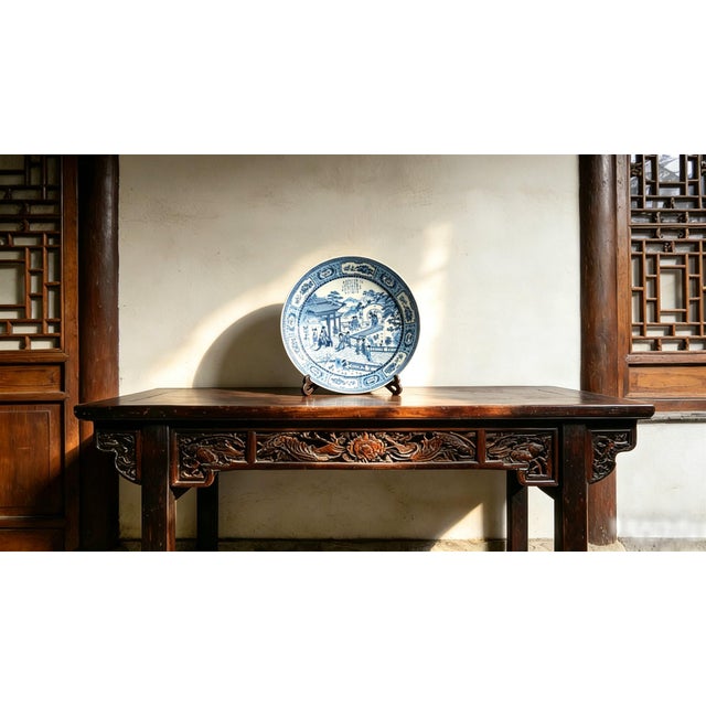 W-26cm,H-3cm Experience the beauty and elegance of Chinese history with our Chinese Vintage Porcelain Handcrafted with...