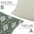 Fabdivine Handcrafted Block Print Cushion Cover 14x14 Inch Cotton Linen-Dhruv For Sale - Image 4 of 5