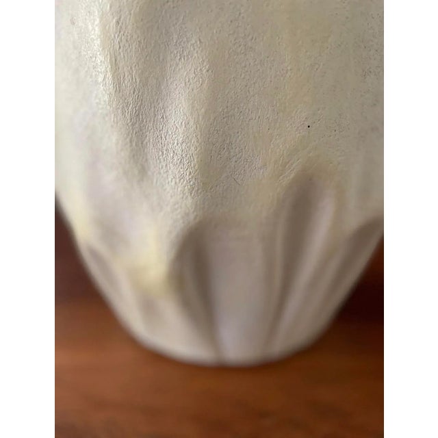 Sculpture Materials Vintage Raymor Plaster Paper Bag Lamp For Sale - Image 7 of 10