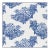 Schumacher Great Barrier Reef Ii Fabric in Indigo For Sale