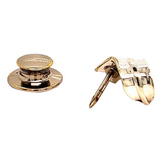 Tiffany & Co Estate "Wave" Tie Pin Sterling Silver 2.7 Grams For Sale