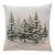 Winter Forest Woven Cushion With Feather Filler - 42x42cm (17"x17") For Sale