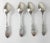 Mid 19th Century 19th Century Set of 4 American Sterling Silver Union Pattern Spoons by Wendt & Co. For Ball Black & Co. For Sale - Image 5 of 10