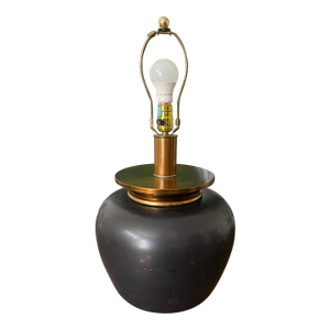 Vintage Royal Haeger Oversized Round Lamp